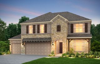 New construction Single-Family house 601 Ridge Point Dr, Georgetown, TX 78628 plan Caldwell - image