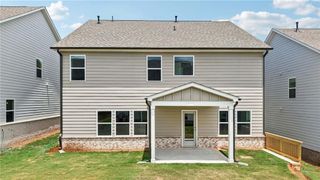 New construction  house 5512 Coalie Trce, Flowery Branch, GA 30542 plan Hampstead - image