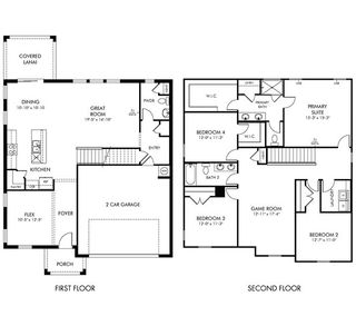 New construction  house 2000 Midnight Blue Wy, Minneola, FL 34715 plan Florentine - image