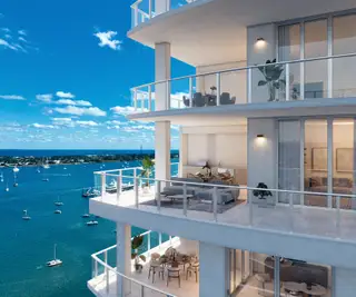 New construction Condo house 4714 N Flagler Dr, Unit 1501, West Palm Beach, FL 33407 plan RESIDENCE A - image