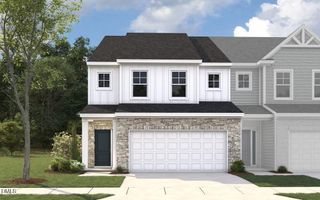 New construction Townhouse house 570 Barrington Row Ave, Zebulon, NC 27597 plan Kinston - Townhomes - image