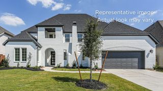 New construction Single-Family house 9122 Sierra Nevada Dr, Manvel, TX 77578 plan 6040 Elevation D - image