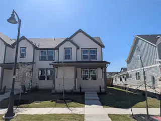 New construction Townhouse house 2512 Violet Theo Ln, Round Rock, TX 78665 plan The Crosshaven - image