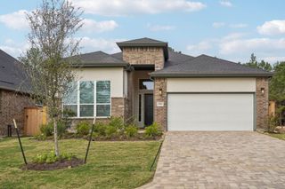 New construction Single-Family house 26014 S Outrider Banks, Montgomery, TX 77316 plan Hampton - image