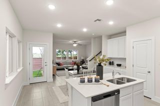 New construction Condo house 801 White Steppe Wy, Georgetown, TX 78626 plan Brazos - image