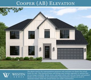 New construction Single-Family house 32444 Forktail Lake Dr, Fulshear, TX 77441 plan The Cooper - image