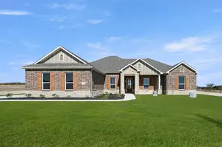New construction Single-Family house 128 Fan Mill Trl, Weatherford, TX 76085 plan Canyon - image
