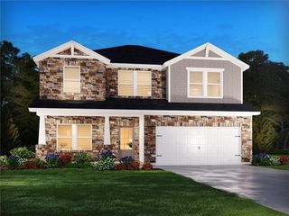 New construction Single-Family house 546 Ravine Drive, Woodstock, GA 30188 Brentwood- photo