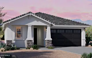 New construction Single-Family house 26444 W Crown King Rd, Buckeye, AZ 85326 plan Glacier - image