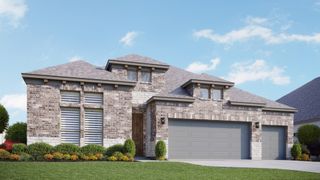 New construction Single-Family house 1904 Windy River Path, Leander, TX 78641 plan Vanderbilt - image