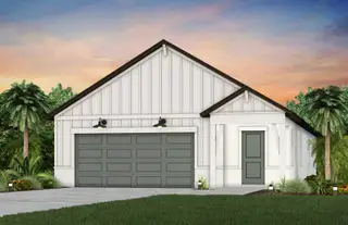 New construction Single-Family house 1041 Wenaha Ct, Zephyrhills, FL 33540 plan Crescent - image