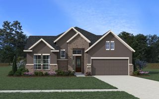 New construction Single-Family house 16843 Deep Wingbeat Wy, Magnolia, TX 77354 plan Corbin - image