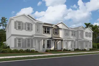 New construction Townhouse house 446 Lady Palm St, Apopka, FL 32703 plan Rutland - image