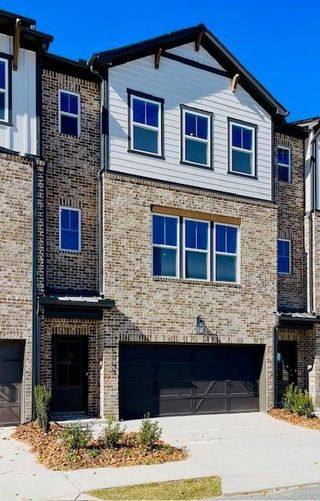 New construction Townhouse house 6003 Haviland Aly, Sugar Hill, GA 30518 plan Brayton - image