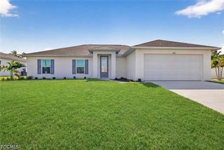 New construction Single-Family house 1815 Nw 19Th Ave, Cape Coral, FL 33993 plan The Sunset Harbor - image