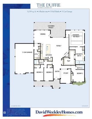 New construction  house 194 Rees Landing Rd, Spicewood, TX 78669 plan The Duffie - image