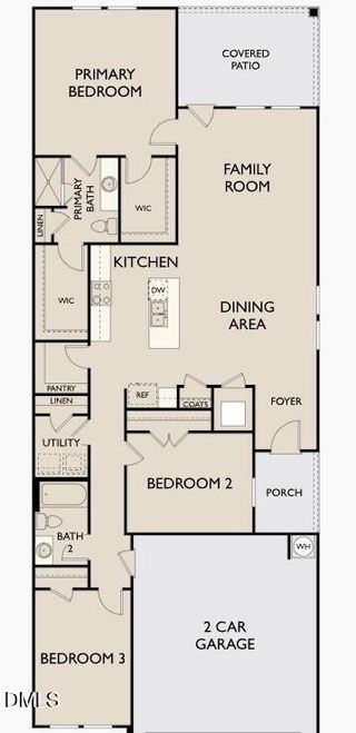 New construction Duplex house 834 Hanford Landing Dr, Graham, NC 27253 plan Everest - image
