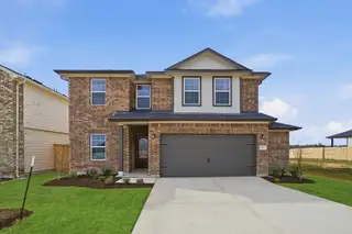 New construction Single-Family house 13512 Wandering Rhett Dr, Elgin, TX 78621 plan Trinity - image
