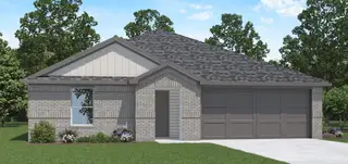New construction Single-Family house 12256 Lexington Heights Dr, Willis, TX 77318 plan Austin - image