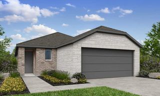 New construction Single-Family house 14122 Edna Maxine Walk, Del Valle, TX 78617 plan Eagle - image