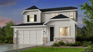 New construction Single-Family house 13265 Blue Amber Court, Parker, CO 80134 Hayden II- photo