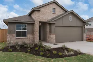 New construction Single-Family house 13721 Tucker Hedge Pass, Elgin, TX 78621 plan Gunther - image