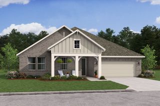 New construction Single-Family house 12318 Old Fashion Cir, Mont Belvieu, TX 77535 plan Barcelona - image