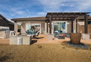 New construction Duplex house 4107 Prairie Schooner Rd, Wickenburg, AZ 85390 plan Evia Elevation B - image
