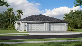 New construction Multi-Family house 14644 White Pearl Rd, Punta Gorda, FL 33982 plan Queen - image
