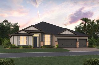 New construction Single-Family house 3011 Solace Wy, Orlando, FL 32820 plan Brookhaven Fl - image