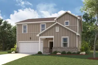 New construction Single-Family house Dallas, GA 30157 plan Jordan - image