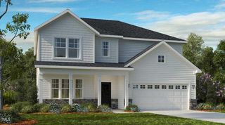 New construction Single-Family house 736 Heathered Farm Way, Apex, NC 27523 Ashford- photo