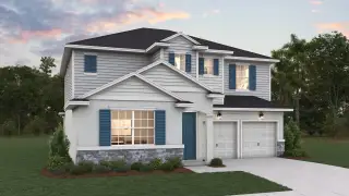 New construction Single-Family house 13332 Maria Lavin Cir, Orlando, FL 32827 plan Biscayne - image