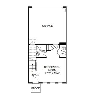 New construction Townhouse house 716 Payton Lane, Acworth, GA 30102 The Quinn- photo