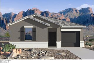 New construction Single-Family house 5557 E Arctic Lane, San Tan Valley, AZ 85140 The Casey- photo