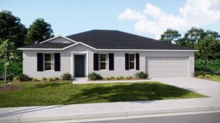 New construction  house 12422 Convent Garden Rd, Brooksville, FL 34613 plan The Willow - image