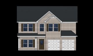 New construction Single-Family house 1613 Fuma Leaf Way, Mcdonough, GA 30253 The Sinclair- photo