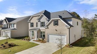 New construction house 1831 Lacebark Elm Wy, Lawrenceville, GA 30045 plan Savannah - image