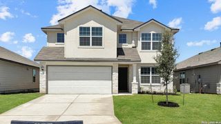 New construction Single-Family house 13657 Gunnison Quartz, San Antonio, TX 78253 plan The Lombardi - image