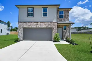 New construction Single-Family house 11122 Liberty Bell Ln, Cleveland, TX 77328 plan The Brazos F - image
