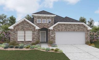 New construction Single-Family house 109 Crow Valley Dr, Jarrell, TX 76537 Landmark Series - Paramount- photo