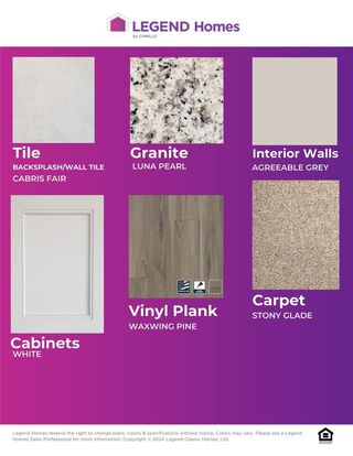 New construction house 8124 Alpine Bearberry Dr, Houston, TX 77016 plan The Woodland - image