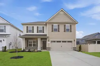 New construction Single-Family house 4015 Colleton Ln, Rockvale, TN 37153 plan 2073 Elevation DEF - image