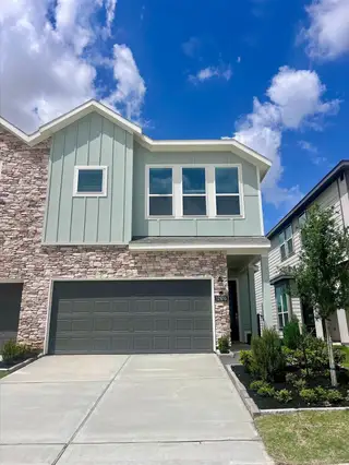 New construction Townhouse house 12615 Blue Catfish Ln, Cypress, TX 77433 plan Allen II - image