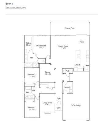 New construction house 4156 Eastminster Rd, Davenport, FL 33837 plan Bonita - image