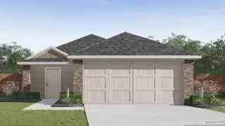 New construction Single-Family house 11814 Wentwood Vale, San Antonio, TX 78245 plan The Estero - image