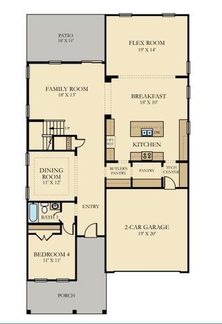 New construction house 105 Orchard Blossom Ln, Summerville, SC 29485 plan JASPER - image