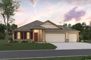 New construction Single-Family house 3811 Jeremy Ln, Elmendorf, TX 78112 plan Balboa - image