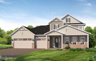 New construction Single-Family house 14 River Branch Ct, St. Augustine, FL 32092 plan Harper - Courtney Oaks - image