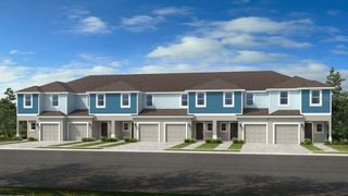 New construction Townhouse house 10721 Eclipse St, Sarasota, FL 34241 plan Jasmine - image